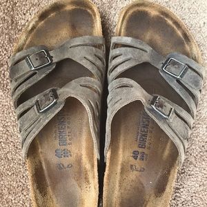 Birkenstock Granada Sandal Iron Gray 40